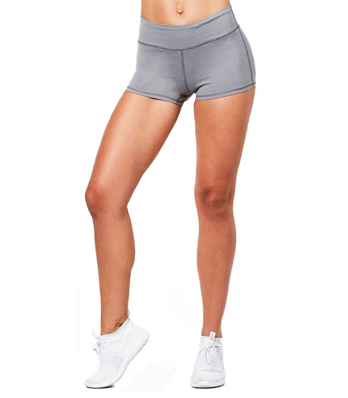 Flatlock Stitched Dry Fit Women Shorts Manufacturer