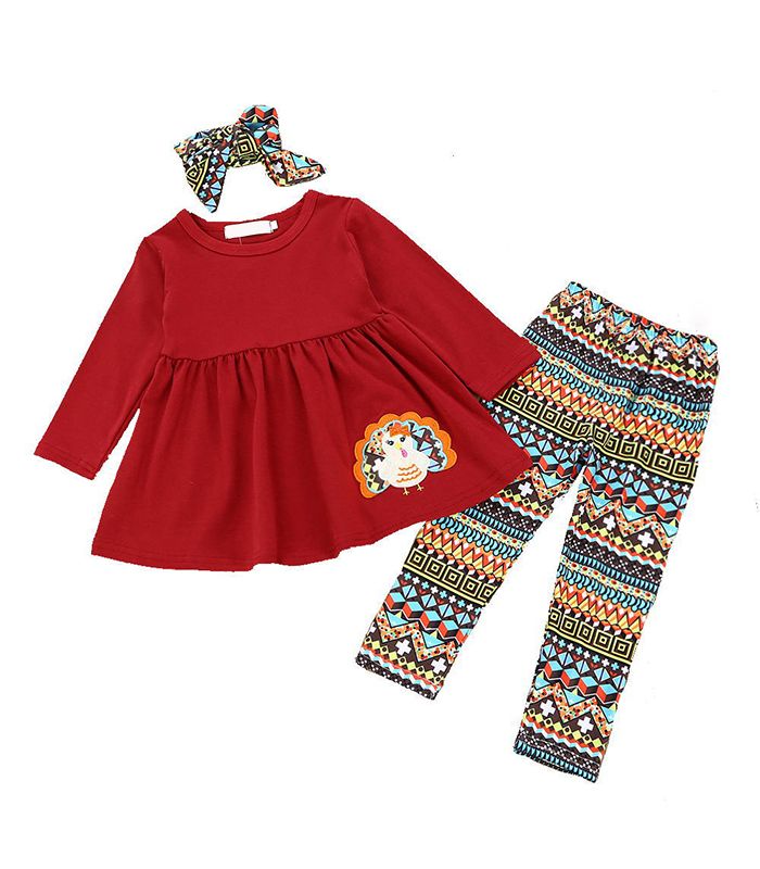 Girls Long Sleeved Clothing Sets Manufacturer