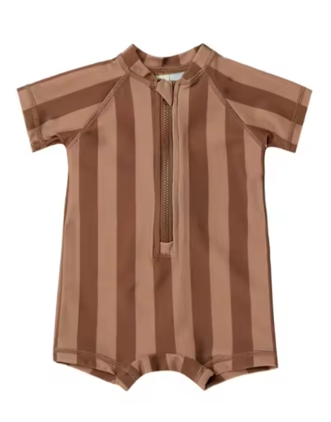 Wholesales Girls Brown Swimsuit Clothing Manufacturers