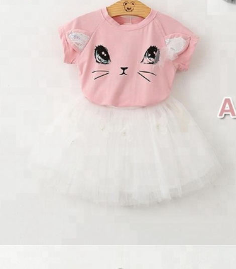 Bulk wholesale baby girls clothing set