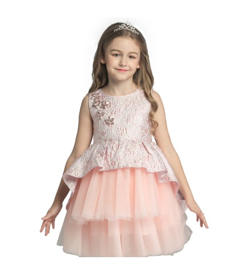 elegant ruffles kids clothes wholesales