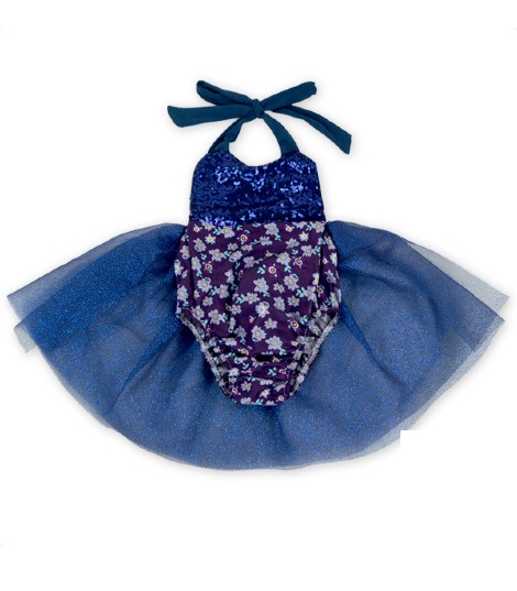 Charming Navy Jumpsuit Chiffon Dress Manufacturers in USA