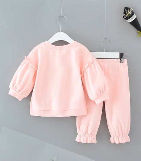 Lantern Sleeve Children Dress in Wholesale