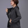 custom women dr-fit sports jacket with zipper manufacturers