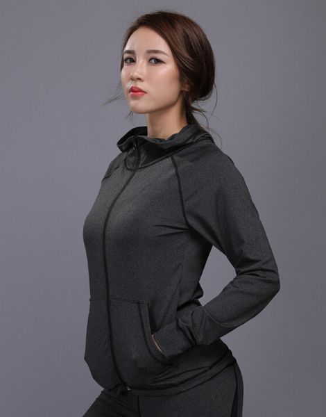 custom women dr-fit sports jacket with zipper