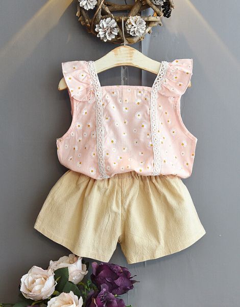 custom summer clothing sets for girls manufacturers