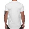 wholesale bulk Bottom Shaped Men's Workout T-shirts