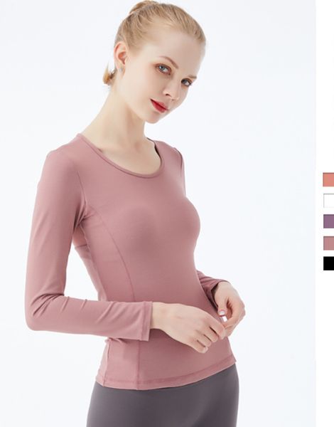 custom long sleeve female sports shirt