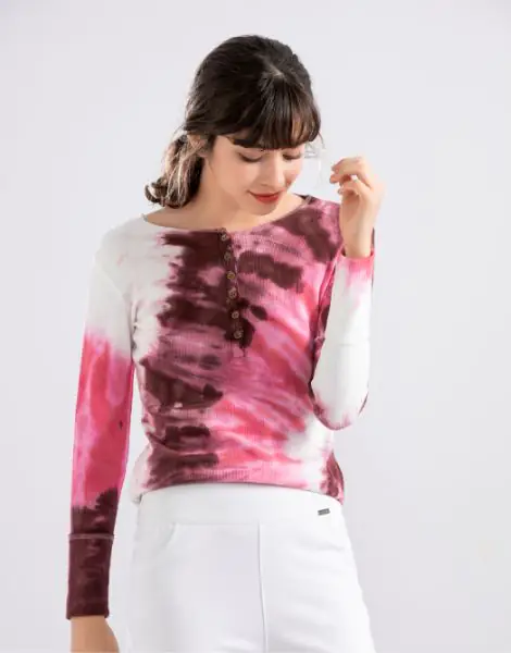 custom colorful tie-dye full sleeve shirts