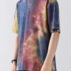 wholesale short sleeve tie-dye men t-shirt