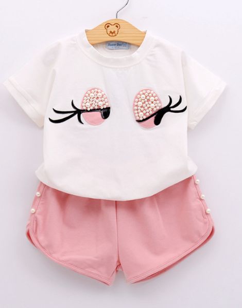 bulk elegant childrens girl boutique clothing set