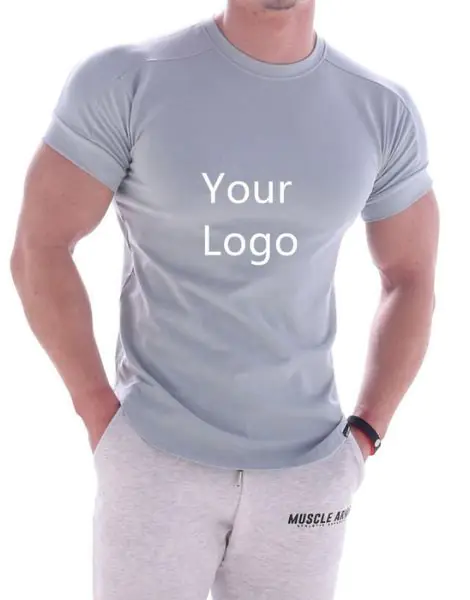 custom dry fit short sleeve spandex sportswear