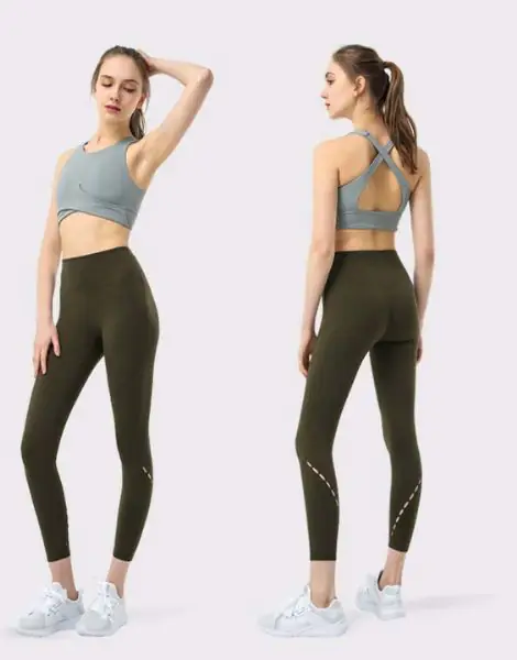 wholesale bulk quick dry plaid women workout clothes