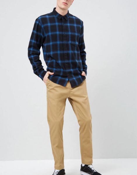 bulk long sleeve cotton mens flannel shirt
