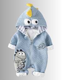 custom dinosaur playsuits for babies