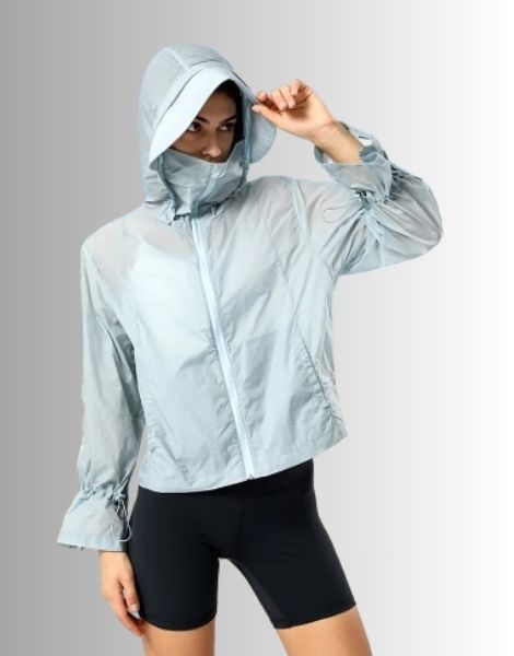 Custom Yoga Sun Protection Jacket Clothing