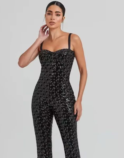 Sequin Party Jumpsuit