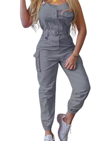 ladies cargo jumpsuits