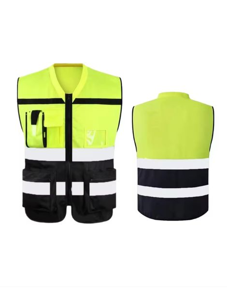 Custom High-Visibility Factory Worker Jacket