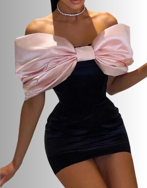 Elegant Satin Backless Bodycon Dress