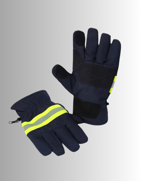 _Navy Blue Firefighter Gloves