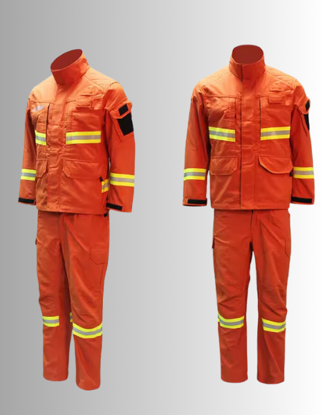 OEM Reflective Fire Retardant Coverall Firefighter Suits