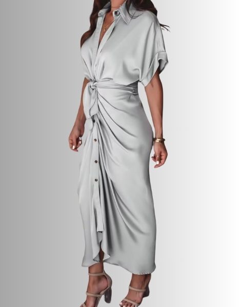 V-Neck Long Dresses