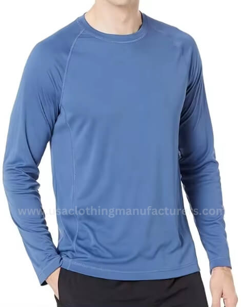 Men’s Quick Dry Sportswear Sun Protection Rash Guard for Surfing