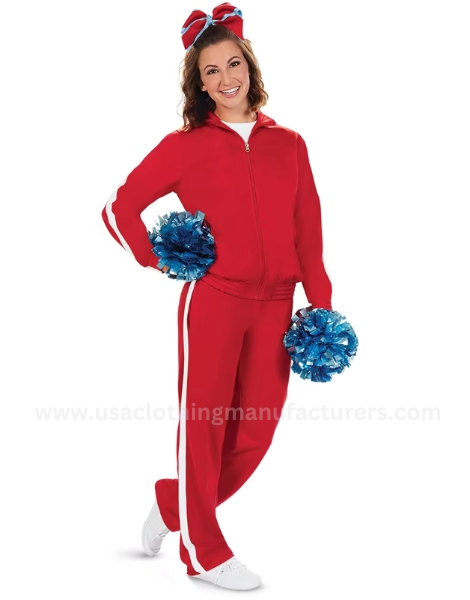 Women’s Cheer Practice Wear Warm-Up Tracksuit