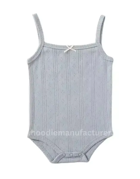 Custom Print Newborn Girls’ Jumpsuit Onesie