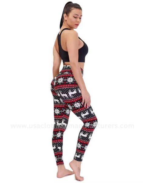 Women’s Custom Christmas Leggings for Workout