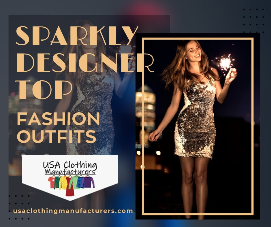 Sparkly Designer Top