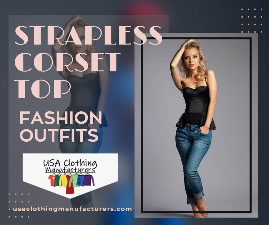 Strapless Corset Top