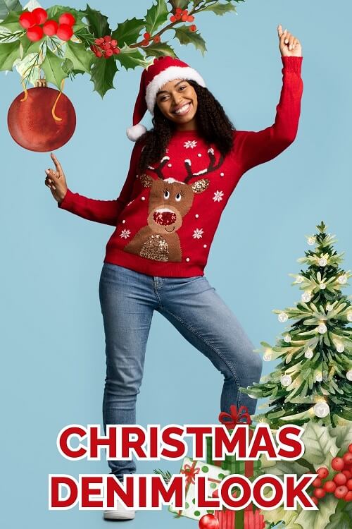 Christmas Denim Look Christmas Denim Look