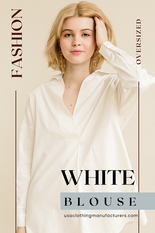 Oversized White Blouse Oversized White Blouse