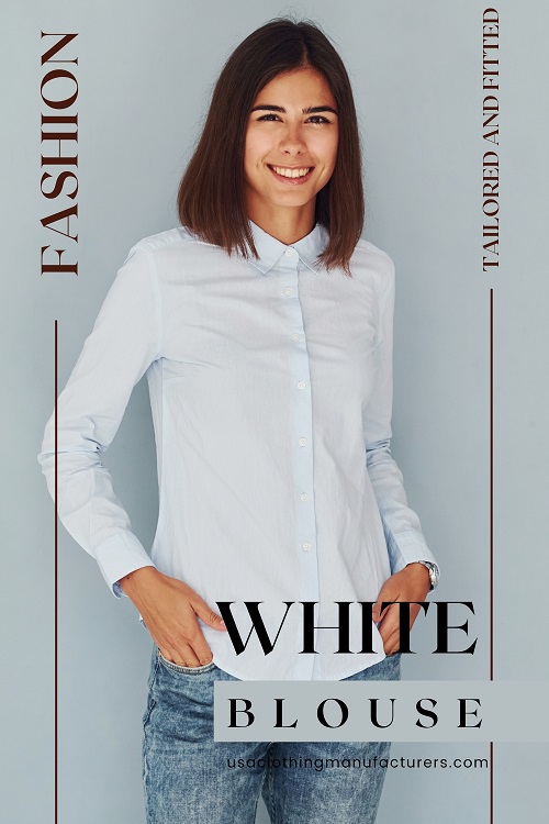 Tailored & Fitted White Blouse Tailored & Fitted White Blouse
