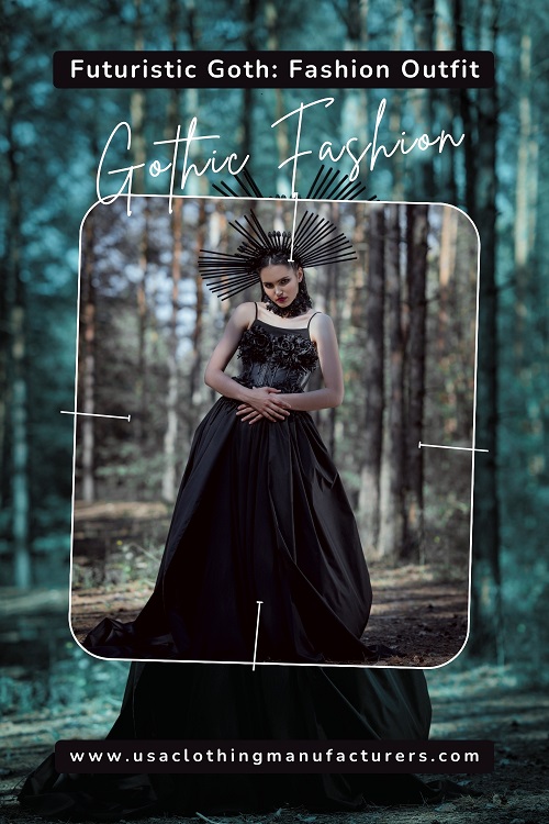 Futuristic Goth Fashion Outfit