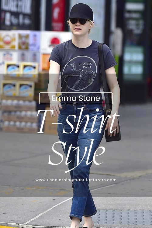 Emma Stone T-Shirt Style Emma Stone T-Shirt Style