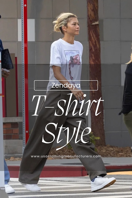 Zendaya T-Shirt Style Zendaya T-Shirt Style