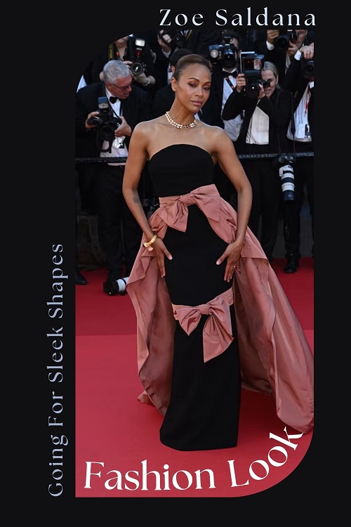 Zoe Saldana's Figure-Hugging Outfit