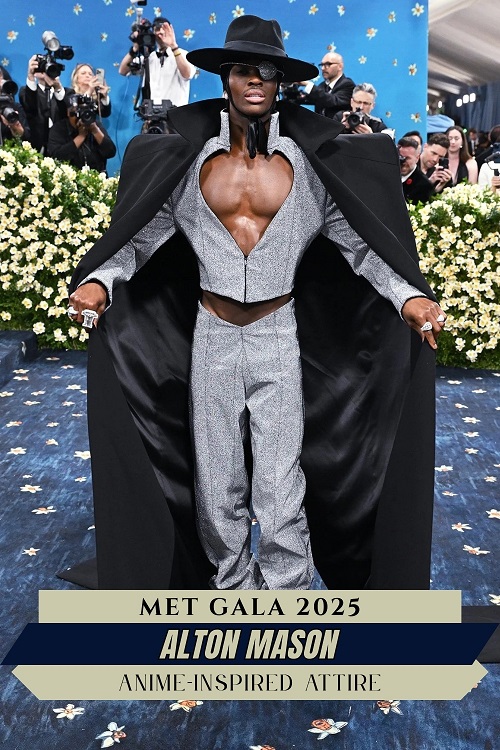 Alton Mason in Anime-Inspired Attire