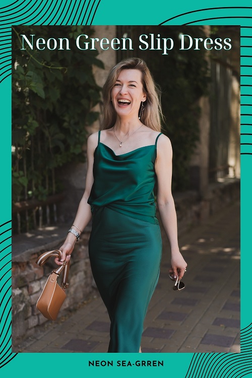 Neon Green Slip Dress Neon Green Slip Dress