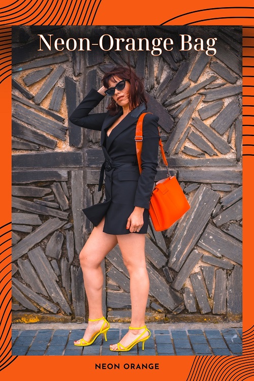 Neon Orange Bag Neon Orange Bag