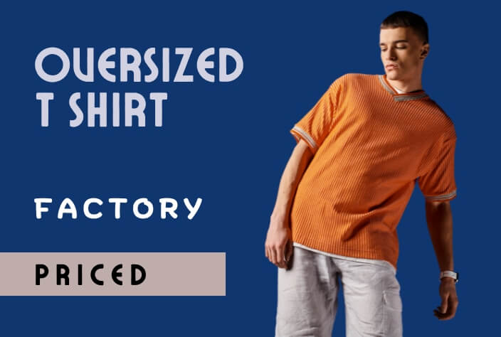 wholesale oversized t shirt