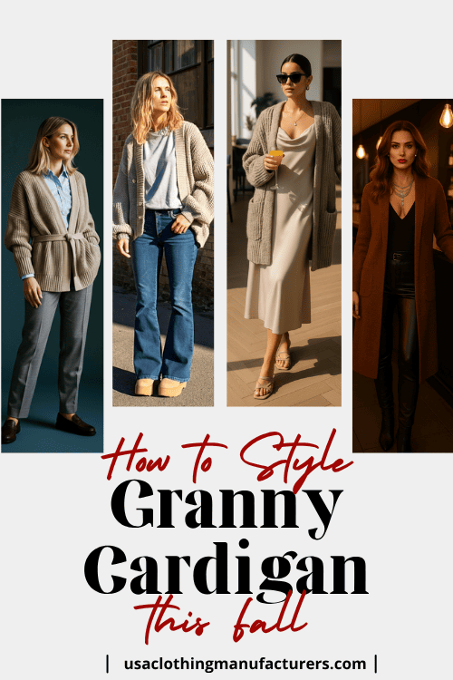 How to Style Granny Cardigan
