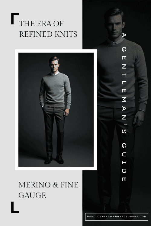 Merino and Fine Gauge Knit Style Merino and Fine Gauge Knit Style