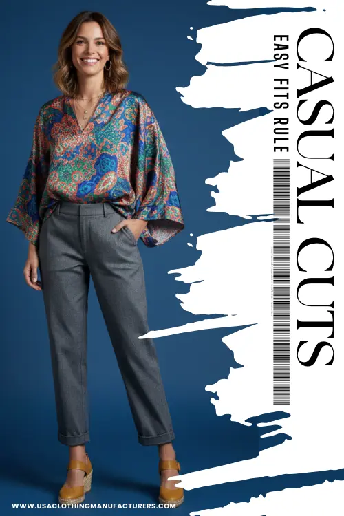 Straight Leg Pants Women