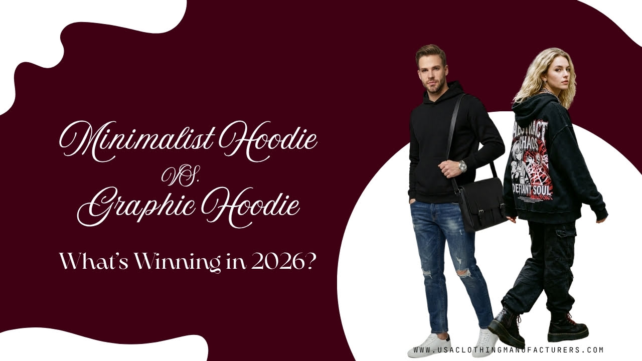 Minimalist Hoodies vs. Graphic Hoodies