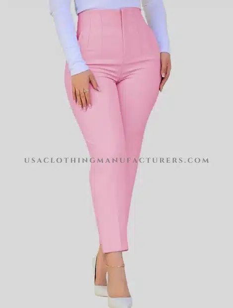light pink cropped trouser vendor