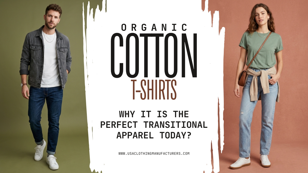 Organic Cotton T-shirts: Why it is the Perfect Transitional Apparel Today?